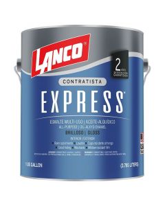 Pintura de aceite Express tint 3.78 L (1 gal) Lanco