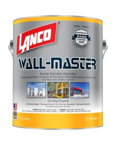 Pintura anticorrosiva Wall Master blanco 3.78 L (1 gal) Lanco