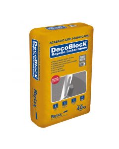 Decoblock gris fino 40kg
