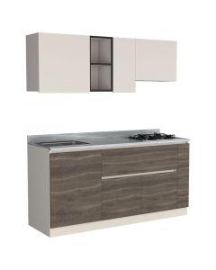 Kit de cocina milán 150x180x59.2 cm milán y capri