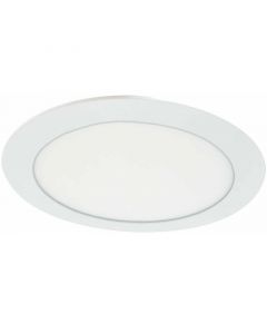 Panel LED circular empotrable 24 W luz cálida