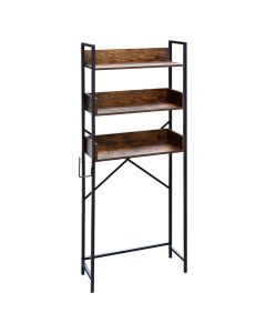 Estante organizador de madera 3 niveles (63.2 x 23.6 x 162) cm natural