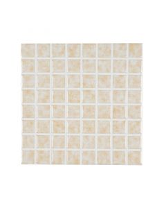 Azulejo mosaico beige 20x20 cm / caja contiene 1 m²