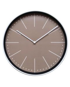 Reloj 30cm clásico café starlight