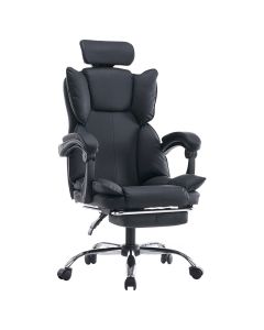 Silla gaming polipiel negro (61 x 65 x 117) cm 150 kg