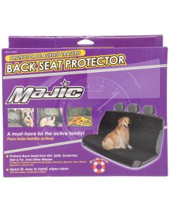 Protector de asiento trasero negro 1 pieza Majic