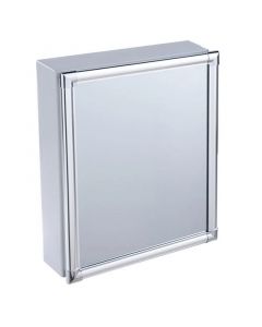Gabinete sobreponer plástico doble espejo 45x36x10 cm
