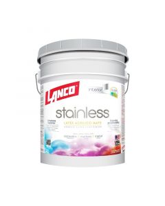 Pintura látex accent stainless variedad de colores mate 18.9270 l / 5 galones Lanco