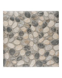 Piso ducha stones multicolor 20x20 cm / caja contiene 0.99 m²