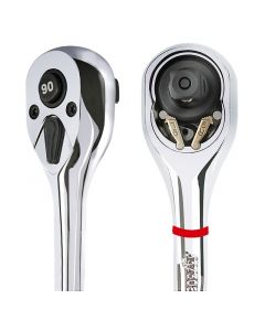 Ratchet cabeza de pera 3/8" fácil liberación 90 dientes Workpro