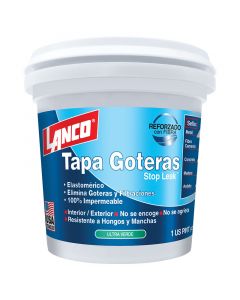 Sellador tapagotera elastomérico Stop Leak verde 473 mL (1/8 gal)