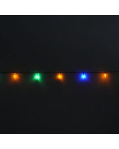 Luces navideñas led facetada 100 leds 15 metros multicolor