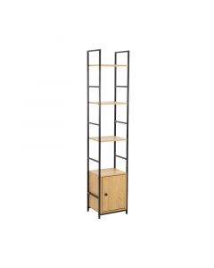 Estante de hierro 4 niveles (144 x 29.1 x 23.5) cm 3.62 kg (8 lb) por nivel incluye gaveta inferior