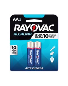 Baterías alcalinas aa 2 pack