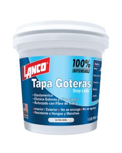 Sellador tapagoteras Stop Leak gris 473 mL  (1/8 gal) Lanco