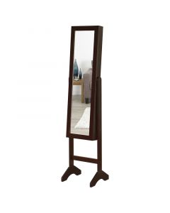 Joyero rectangular con espejo 110x31.5 cm