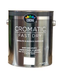 Pintura anticorrosiva Cromatic Fast Dry verde john deere brillante 3.78 L (1 gal) Corona