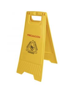 Señal de piso mojado plástica (30 x 62) cm