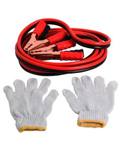 Cables de arranque automotriz 600 A incluye guantes Majic