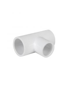 TEE PVC REDUCTORA ½ PLG LISA AGUA POTABLE