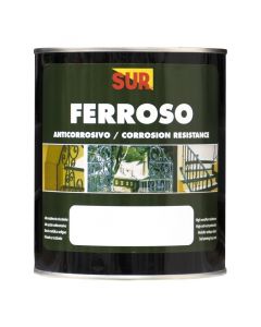 Pintura anticorrosiva Ferroso rojo óxido 946 mL (1/4 gal) SUR