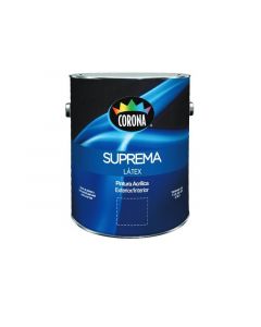 Pintura látex Suprema blanco hueso 3.78 L (1 gal) Corona