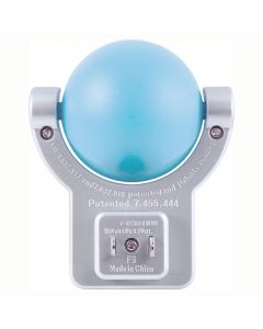 Lámpara led veladora proyectable tipo aplique moderna gris conexión estándar