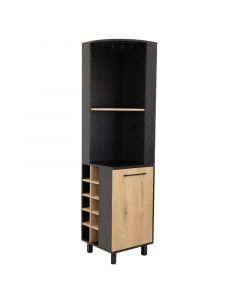 Mueble de bar kaia (180 x 45 x 45) cm color wengue