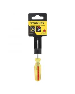 Destornillador punta plana 3.17 mm x 5.08 cm (1/8" x 2") Stanley