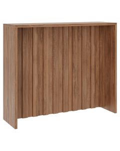 Isla de cocina MDP nogal (100 x 120 x 36) cm