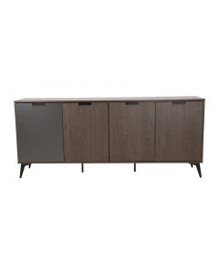 Mesa para TV con gavetero nogal