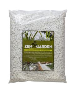 Mármol blanco #3 5 libras zen garden