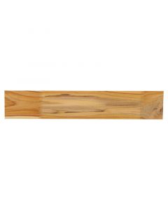 Zócalo teca liso para paredes (1.25 x 9 x 335) cm