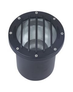 Lámpara embutir moderna negra 1 luz E27 1732-2