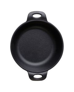 Mini cazuela 14 cm de hierro fundido precurado negro