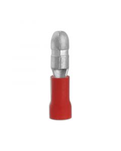 Terminal macho redondo (0.64 - 1.29) mm (22 - 16 AWG) 10 unidades