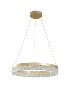 Lámpara colgante moderna dorado 1 luz 33628-0