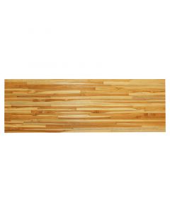 Tope teca para banca (4.5 x 40 x 120) cm