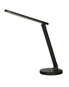 Lámpara de escritorio negra 1 luz 23565
