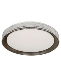 Lámpara plafón moderna blanco LED integrado 33448