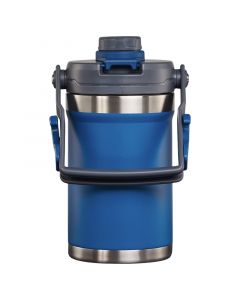 Termo insulado azul ivy de acero inoxidable 1.1 litros cierre manual IGLOO