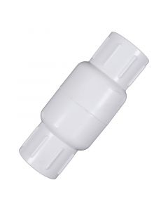 Válvula check lineal PVC 2.54 cm (1") Abella