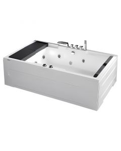 Bañera hidromasaje rectangular 8 jets 745.7 W (1 HP) Aqua Nuova