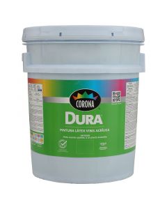 Pintura látex Dura verde menta 18.93 L (5 gal) Corona