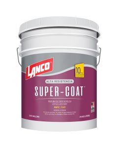 Pintura látex super coat blanco 5gal