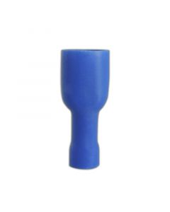 Terminal hembra aislada azul (1.29 - 1.62) mm (16 - 14 AWG) 10 unidades