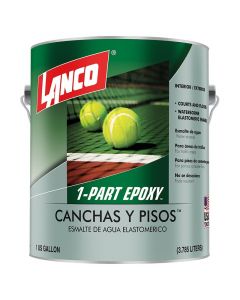Pintura látex Canchas y Pisos azul mate 3.78 L (1gal) Lanco