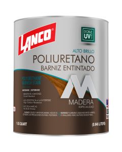 Barniz entintado poliuretano dark oak 946 mL (1/4 gal) Lanco