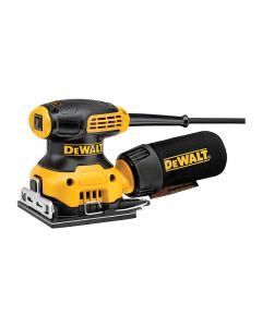 Lijadora orbital 1/4 pliego con recolector de polvo 230 W DeWALT