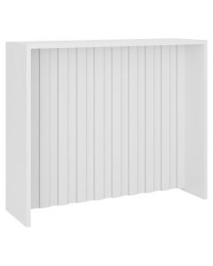 Isla de cocina MDP blanco (100 x 120 x 36) cm